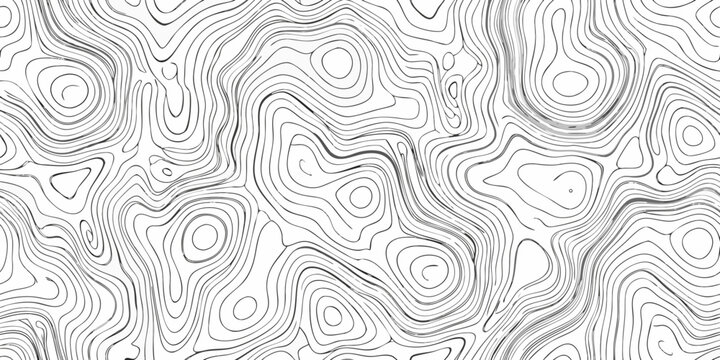 topographic wave pattern on white background contour
