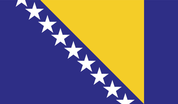 National Flag of Bosnia and Herzegovina