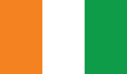 National flag of Ivory Coast © MdShakil