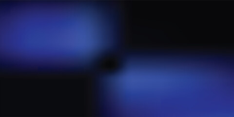 Obraz premium Deep and pale blue abstract blurred gradient mesh with light lines vector background