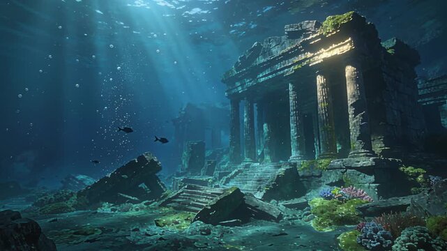 Submarine scene filled with somber lights and hushed atmosphere