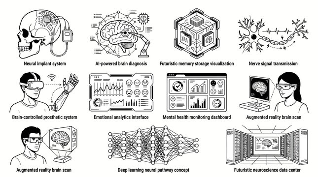 Brain-Computer Interface and Neural Technology Concepts.