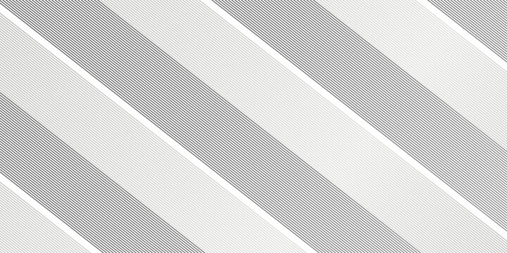 Vector seamless oblique, stripe diagonal stylish wave grid thin technology fabric line texture pattern. geometric fabric stripe line black and gray gradient beautiful repeat design.