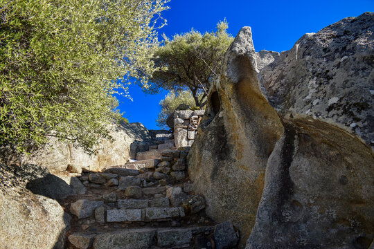 scalinata di granito