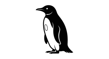 Little penguin standing on the ground. © LOGO KIKUK