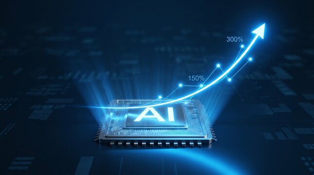 Exponential Growth of Artificial Intelligence Visualizing the Rapid Advancement and Future Potential of AI Technology