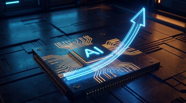 AI innovation driving exponential growth and advancement in technology and data analysis