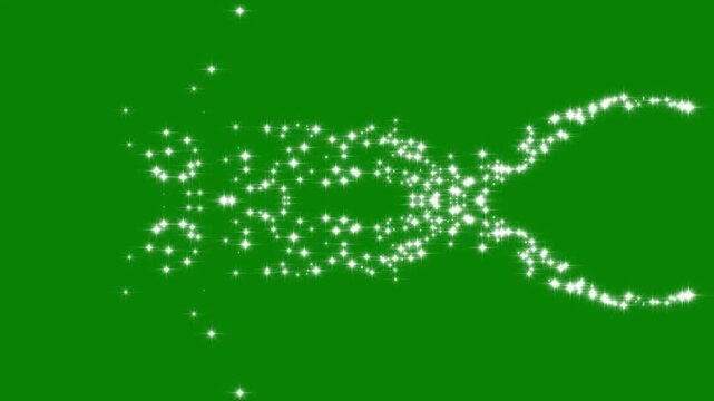 glitter sparkle shine stars trail burst, Magical glitter trail line animation,glitter line stars, shining sparkle motion on transparent and green background overlay, magic dust, pixie dust path,