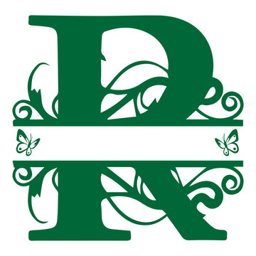 Elegant R Monogram