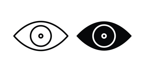 Eye in black and white vision sight © Jabed Omar