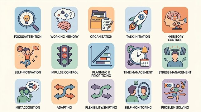 Executive functions set of cognitive skills required for goal-directed behavior