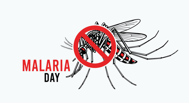 Stop mosquito and malaria day.
