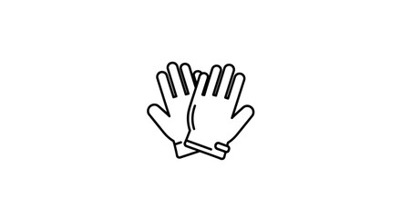 Fototapeta premium Hands in a stop gesture symbol.