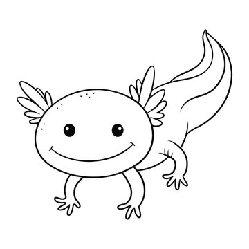 Axolotl is a unique aquatic salamander found in Mexico, known for limb regeneration and cute appearance. Axolotllives in lakes can regrow limbs
