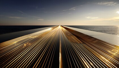 Obraz premium Dividers Separation Line Minimalistic Lines Gold