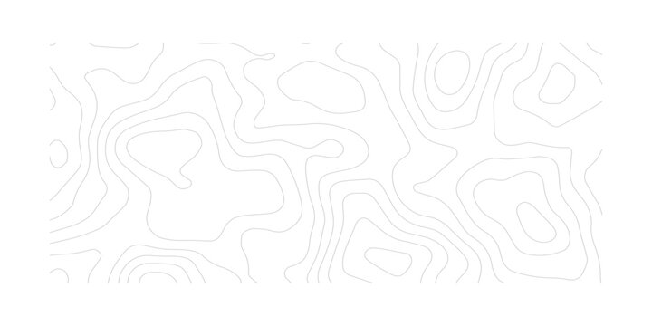 Abstract Geographic Contour Map with Organic Flowing Elevation Line Patterns
Modern Terrain Relief Texture Seamless Vector Background Illustration