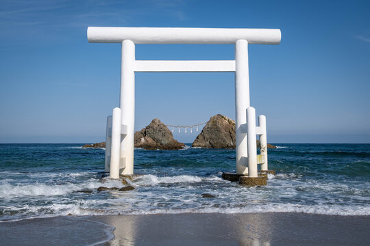 The "Couple Stones" in Fukuoka