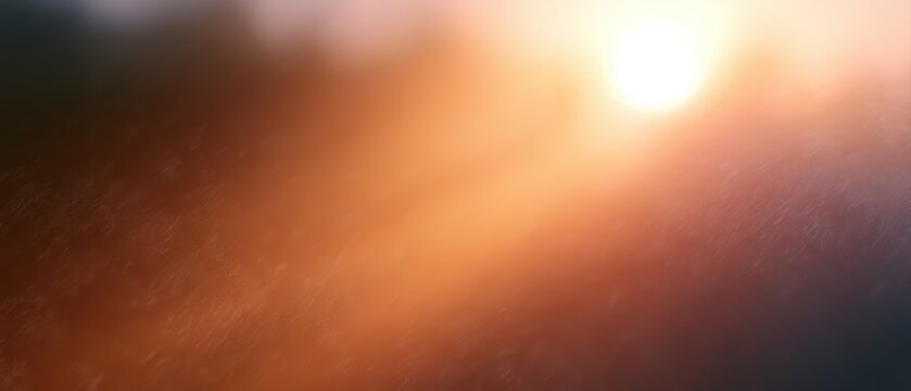 warm sunlight flare, cinematic optical glow effect