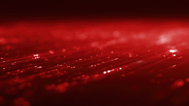 dark red tech background, digital lines, cyber energy