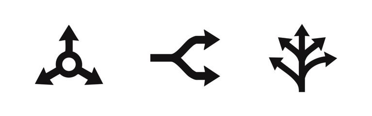 Arrows Representing Diversion and Distribution © Lili