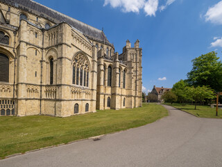Fototapeta premium The Canterbury Cathedral in Kent England, UK