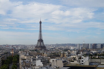 Fototapeta premium eiffel tower in paris france