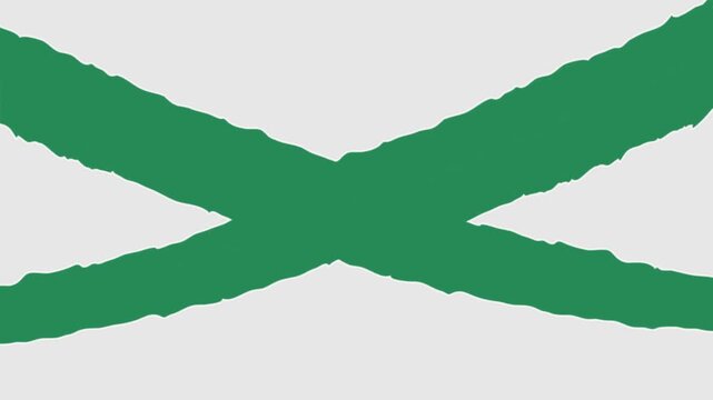 White Paper Rip Reveal Animation with Green Screen Chroma Key Transition