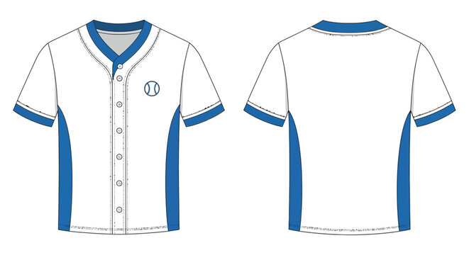 baseball jersey vector illustration sportswear uniform teamwear