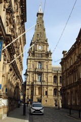 Obraz premium Town Hall, Halifax, West Yorkshire.