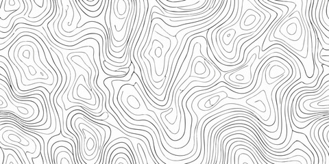 Obraz premium seamless pattern of flowing lines in minimalist black and white design abstract