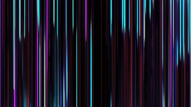 Vibrant multicolored striped pattern with pink blue and purple hues
