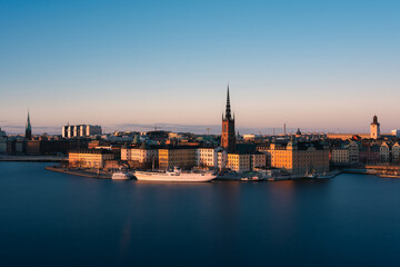 Obraz premium Old town of Stockholm, Gamla Stan