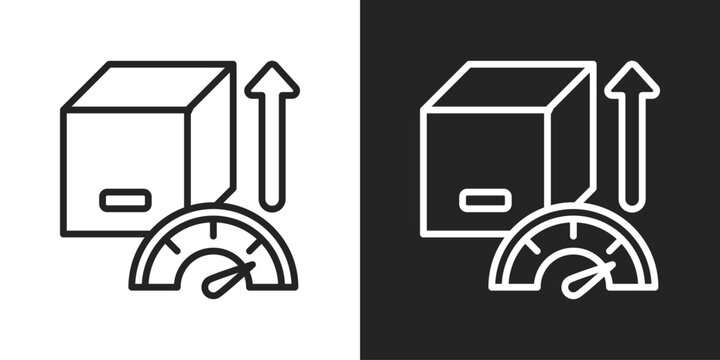 Mvp Icon In Black And White Line Style