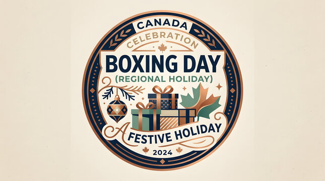 Boxing Day Celebration in Canada Logo