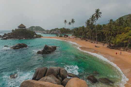 Playas del parque Tayrona de Santa marta.