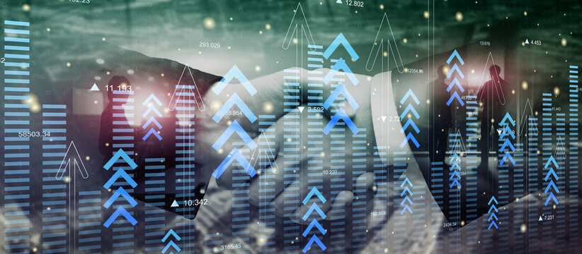 Financial Market Growth and Corporate Performance Analysis with Rising Data Visualizations