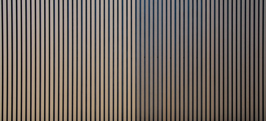 Panoramic Timber Fluted Wall Panels with Natural Oak Finish for Modern Office and Home Interiors © vejaa