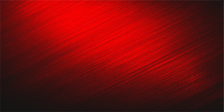 Striking brushed red metal texture with diagonal lines and a soft gradient of light, creating a bold and sophisticated background.