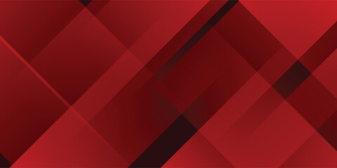 Fototapeta premium Abstract red background with light