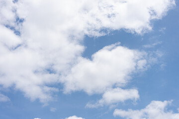 Fototapeta premium 晴れた日の綺麗な空
