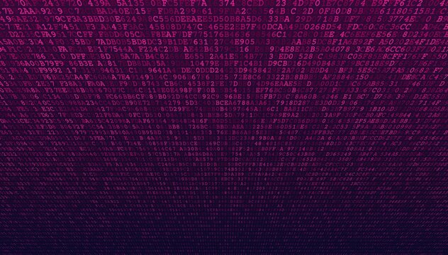 The Digital Surge - Artistic Binary Compression and Kinetic Data Distribution