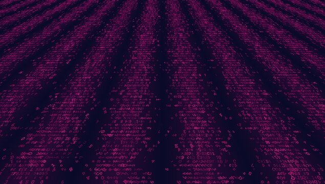 Structured Data Waterfall - Parallel Binary Columns for Server Architecture. Perspective.