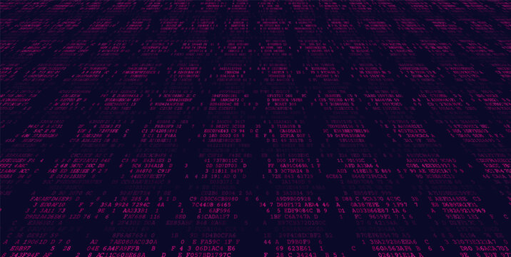 Digital Gridwork - A Structured Array of Binary Logic and Information Processing Blocks. Perspective.
