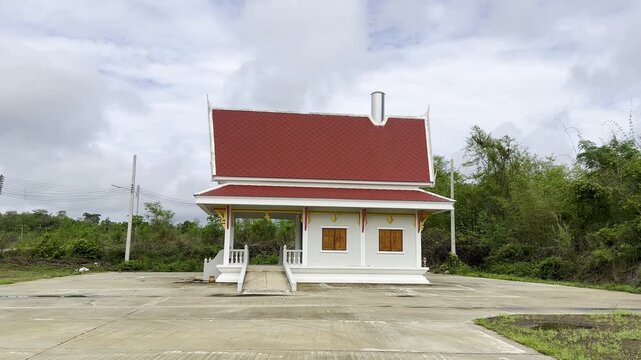 Cremation pyre, Thai architecture