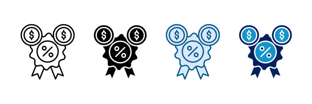 Mega Discount Icon Set Multiple Style Collection