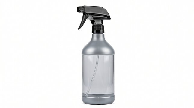 A clear spray bottle with a black nozzle on transparent background hantavirus pulmonary syndrome, hps