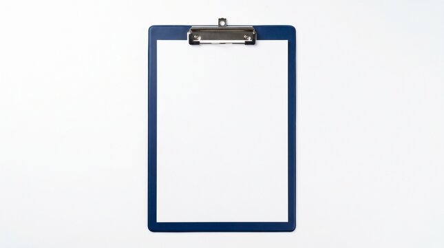 A blue clipboard with a blank white sheet of paper on transparent background hantavirus pulmonary syndrome, hps