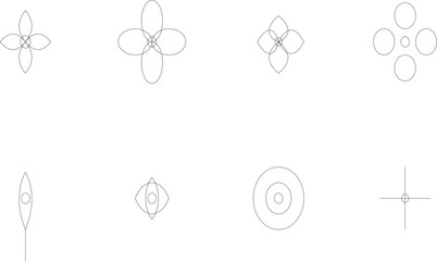 Abstract black and white floral vector illustration pattern background design with decorative flower ornament elements © Jobaer