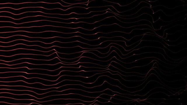 abstract line wavy background motion video.