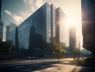 Fototapeta premium Modern Business Background – Professional Corporate Style